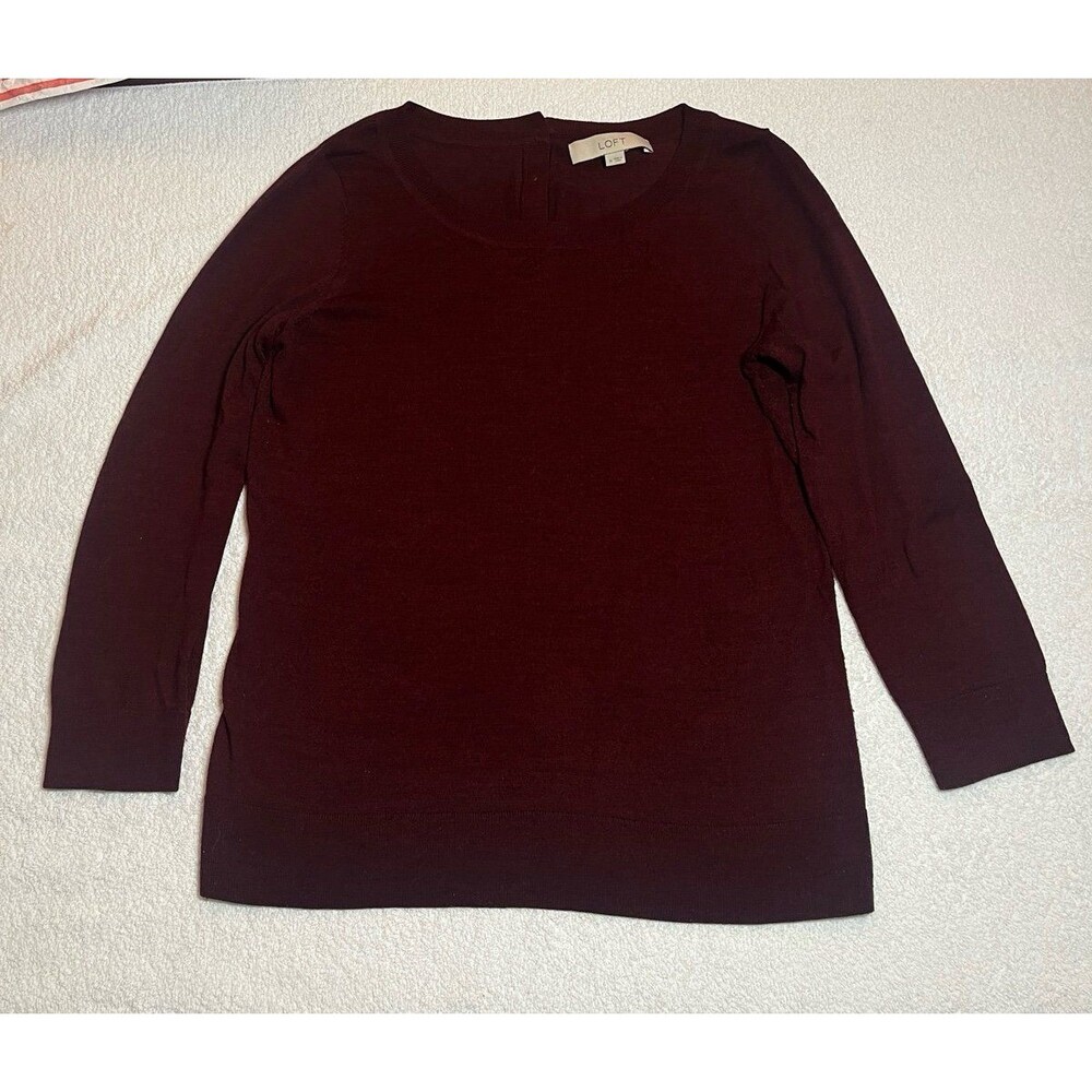 Ann Taylor LOFT Top WAnn Taylor LOFT Top Women Size M Long Sleeve Sweater Blouse